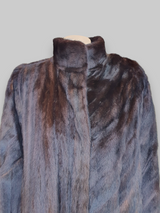 Vintage Mahogany Mink Coat -X Large