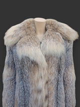 Vintage Canadian Lynx Coat -Small