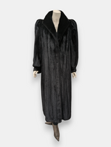 Dark Mink Coat -Large