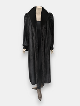 Dark Mink Coat -Large