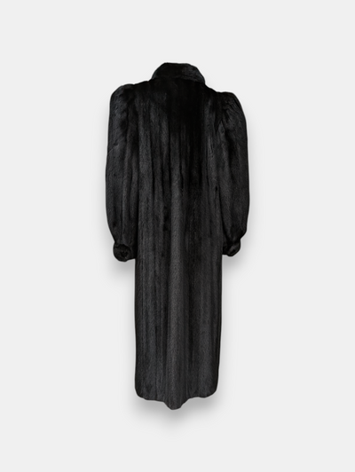 Dark Mink Coat -Large