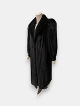 Dark Mink Coat -Large