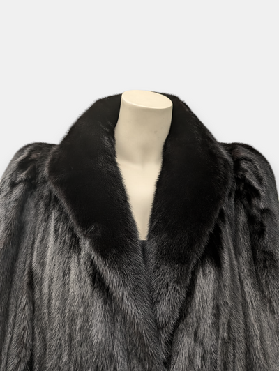 Dark Mink Coat -Large
