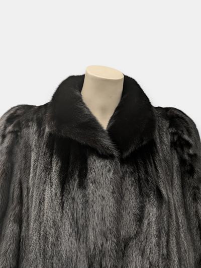 Dark Mink Coat -Large
