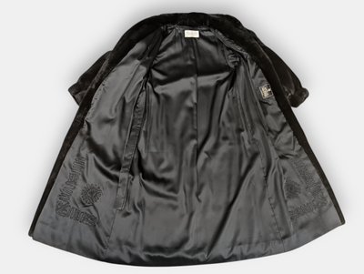 Dark Mink Coat -Large