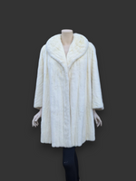 White Ermine Coat -Large