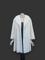 White Ermine Coat -Large