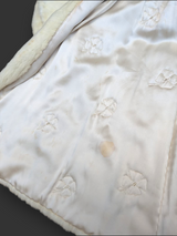 White Ermine Coat -Large