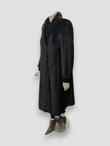 Black Dyed Mink Coat -Small