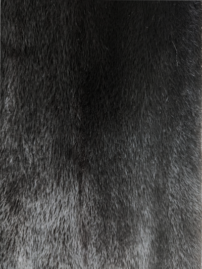 Black Dyed Mink Coat -Small