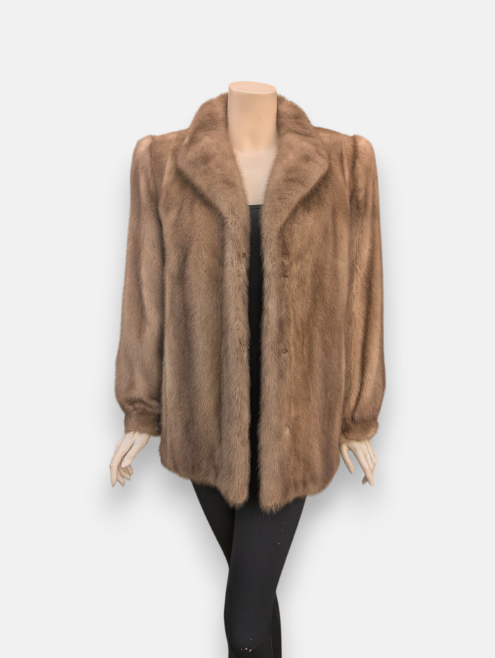 Pastel Mink Jacket -Medium