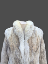Natural Coyote Coat -Medium