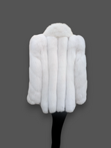 Light Blush Fox Jacket -Medium