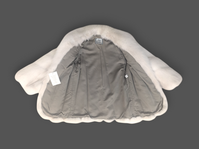 Light Blush Fox Jacket -Medium