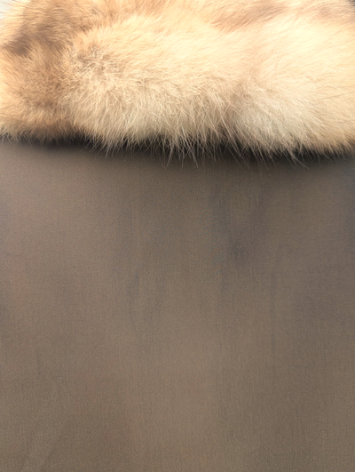 Reversible Sheared Mink & Golden Sable Coat -Medium/Large
