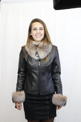 Fox Fur Collar & Slap-On Cuffs - CHOOSE YOUR COLOR!