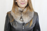 Fox Fur Collar & Slap-On Cuffs - CHOOSE YOUR COLOR!