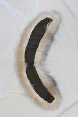 Fox Fur Collar & Slap-On Cuffs - CHOOSE YOUR COLOR!