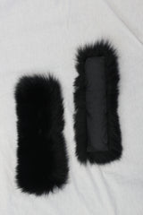 Fox Fur Collar & Slap-On Cuffs - CHOOSE YOUR COLOR!