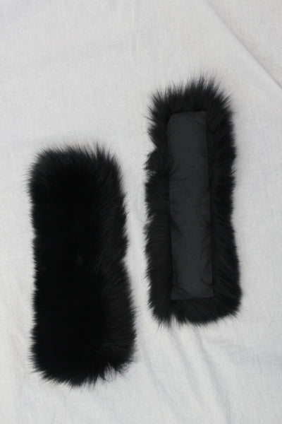 Fox Fur Collar & Slap-On Cuffs - CHOOSE YOUR COLOR!