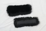 Fox Fur Collar & Slap-On Cuffs - CHOOSE YOUR COLOR!