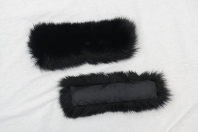 Fox Fur Collar & Slap-On Cuffs - CHOOSE YOUR COLOR!