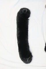 Fox Fur Collar & Slap-On Cuffs - CHOOSE YOUR COLOR!