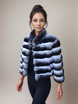 Chinchilla Bolero Jacket -Medium