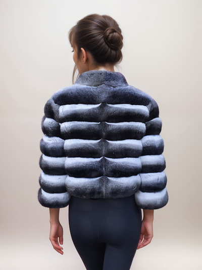 Chinchilla Bolero Jacket -Medium