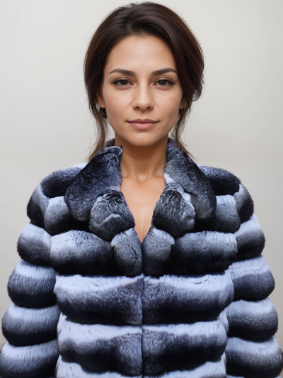Chinchilla Bolero Jacket -Medium