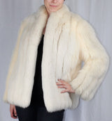 Vintage Light Fox Fur Jacket -L