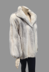 Gray mink fur jacket - from THE REAL FUR DEAL & DAVID APPEL FURS new and pre-owned online fur store!