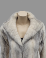 Gray mink fur jacket - from THE REAL FUR DEAL & DAVID APPEL FURS new and pre-owned online fur store!