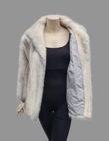 Gray mink fur jacket - from THE REAL FUR DEAL & DAVID APPEL FURS new and pre-owned online fur store!