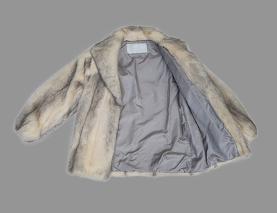 Gray mink fur jacket - from THE REAL FUR DEAL & DAVID APPEL FURS new and pre-owned online fur store!