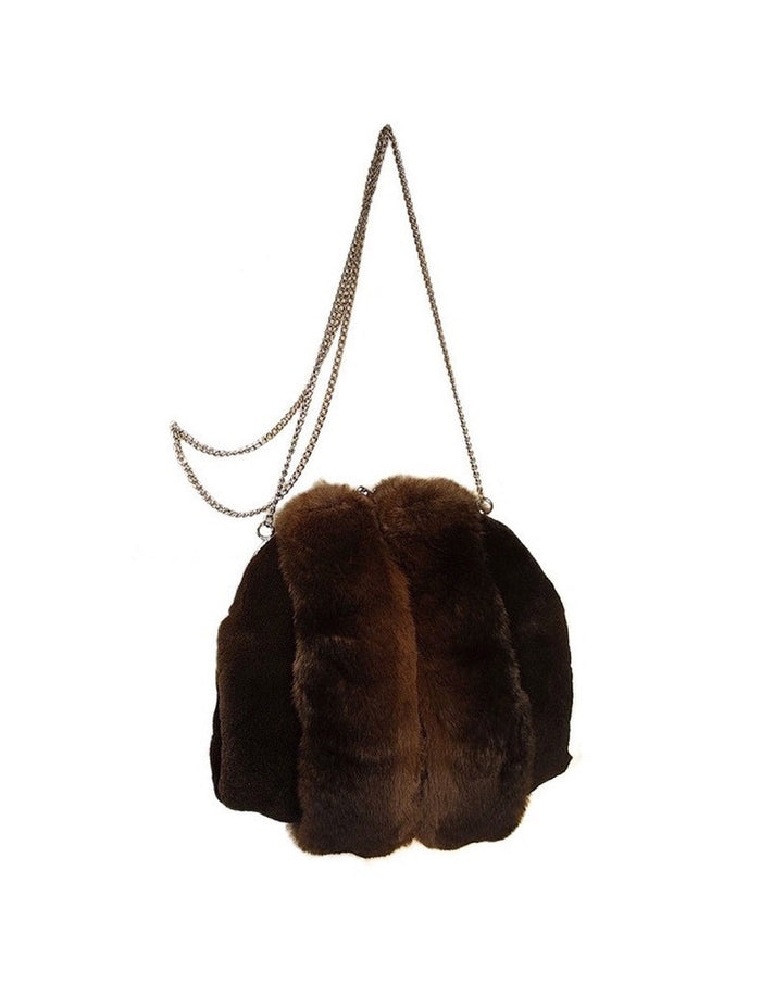 Buy Genuine Golden Island Fox Fur Bag in White Real Fox Fur Handbag.luxury  Fur Gift, Fox Fur Portfolio Shoulder Business Bag. Evening Fur Bag. Online  in India - Etsy