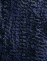 KNITTED REX RABBIT FUR HOODED INFINITY SCARF / NECK WARMER - from THE REAL FUR DEAL & DAVID APPEL FURS new and pre-owned online fur store!