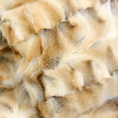 GOLDEN ISLAND FOX FUR & CASHMERE BLEND THROW - from THE REAL FUR DEAL & DAVID APPEL FURS new and pre-owned online fur store!