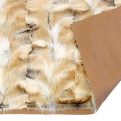 GOLDEN ISLAND FOX FUR & CASHMERE BLEND PILLOW - from THE REAL FUR DEAL & DAVID APPEL FURS new and pre-owned online fur store!