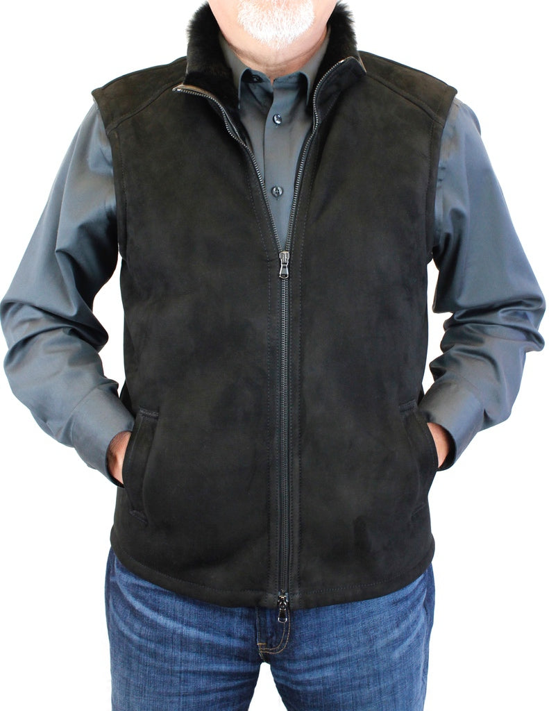 Vest Merino - Black - Pre-Order