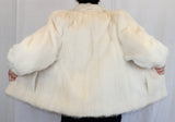 PRE-OWNED MEDIUM GLACIAL MINK FUR JACKET! BEAUTIFUL OFF-WHITE COLOR! - from THE REAL FUR DEAL & DAVID APPEL FURS new and pre-owned online fur store!