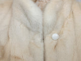 PRE-OWNED MEDIUM GLACIAL MINK FUR JACKET! BEAUTIFUL OFF-WHITE COLOR! - from THE REAL FUR DEAL & DAVID APPEL FURS new and pre-owned online fur store!