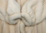 PRE-OWNED MEDIUM GLACIAL MINK FUR JACKET! BEAUTIFUL OFF-WHITE COLOR! - from THE REAL FUR DEAL & DAVID APPEL FURS new and pre-owned online fur store!