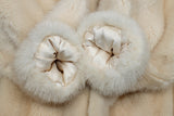 PRE-OWNED MEDIUM GLACIAL MINK FUR JACKET! BEAUTIFUL OFF-WHITE COLOR! - from THE REAL FUR DEAL & DAVID APPEL FURS new and pre-owned online fur store!