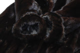 PRE-OWNED SMALL NATURAL DARK RANCH MINK FUR FULLY LET OUT FITTED COAT! - from THE REAL FUR DEAL & DAVID APPEL FURS new and pre-owned online fur store!