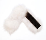 FOX FUR COLLAR / FOX FUR SLAP-ON CUFFS - CHOOSE YOUR COLOR! - from THE REAL FUR DEAL & DAVID APPEL FURS new and pre-owned online fur store!