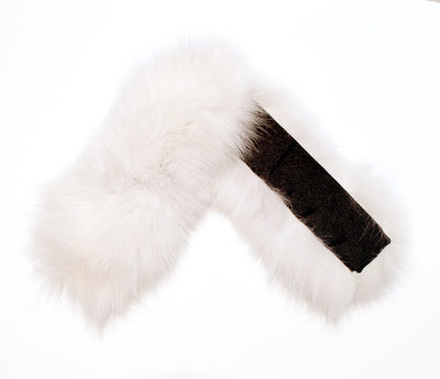 FOX FUR COLLAR / FOX FUR SLAP-ON CUFFS - CHOOSE YOUR COLOR! - from THE REAL FUR DEAL & DAVID APPEL FURS new and pre-owned online fur store!