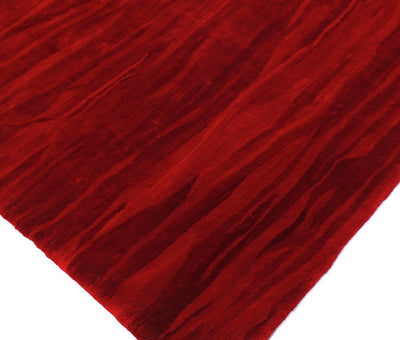 RED DYED SHEARED BEAVER FUR THROW, BLANKET - from THE REAL FUR DEAL & DAVID APPEL FURS new and pre-owned online fur store!