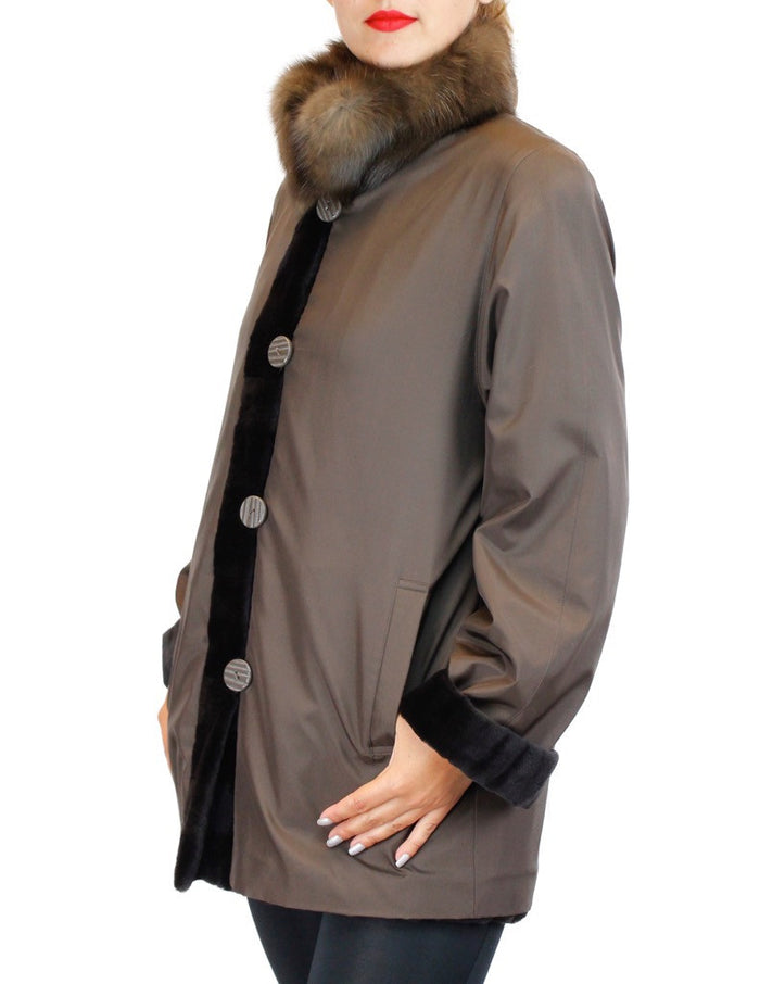 Kolinsky fur stole sales