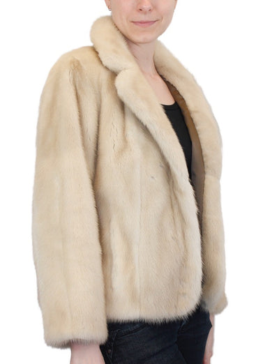 PRE-OWNED SMALL/MEDIUM DARK TOURMALINE MINK FUR JACKET - BRAND NEW LINING! - from THE REAL FUR DEAL & DAVID APPEL FURS new and pre-owned online fur store!